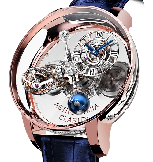 Review Jacob & Co ASTRONOMIA CLARITY AT120.40.AD.SD.A Replica watch